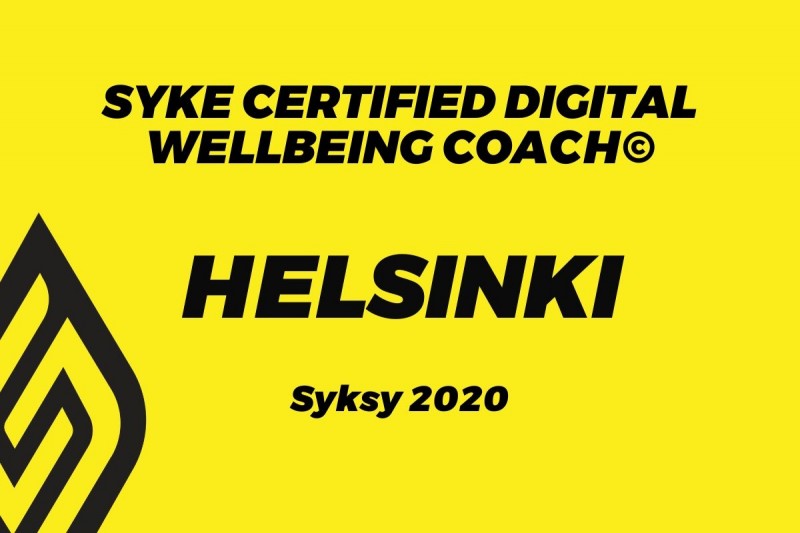 Digital Wellbeing coach (HKI) - Syyskuu Digital Wellbeing coach (HKI) - Syyskuu