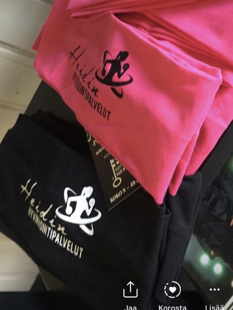 Heidin hyvinvointipalvelut panta pinkki Heidin hyvinvointipalvelut panta pinkki