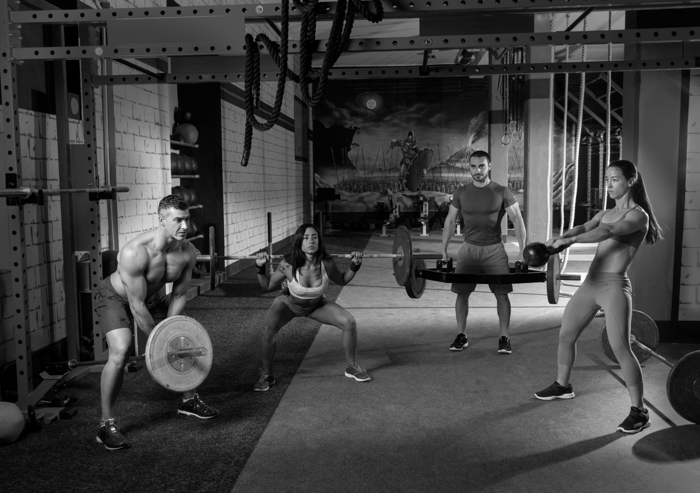 Kovatehoinen HIIT - intervalliharjoitus kuntosalille Kovatehoinen HIIT - intervalliharjoitus kuntosalille